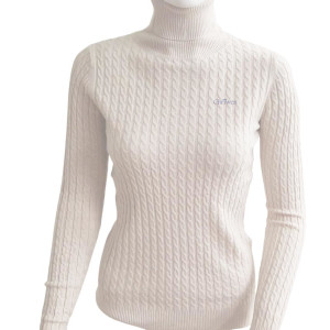 Elly Rollkragenpulli champagner