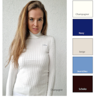&acirc;&euro;žElly&acirc;&euro;&oelig; Rollkragenpulli champagne