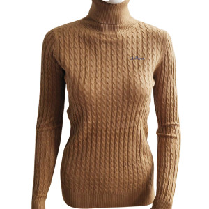 Elly Rollkragenpulli camel