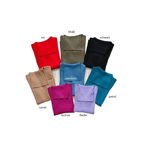 Elly Rollkragenpulli schwarz