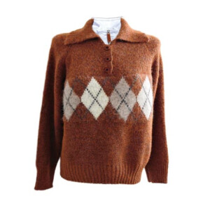 Rautenpulli SAMI braun