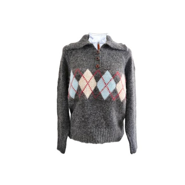 Rautenpulli SAMI anthrazit